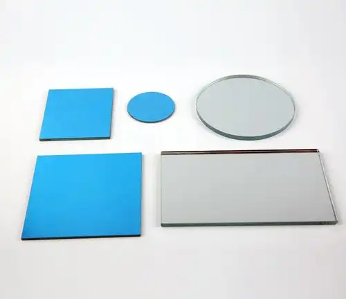 Various shapes and sizes of first surface mirrors